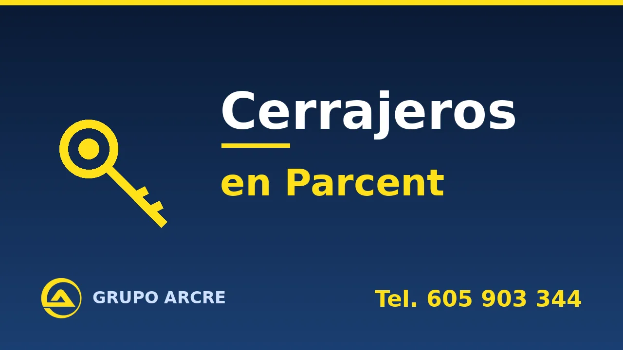 Cerrajería profesional en Parcent